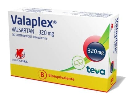 Valaplex 320 mg x 30 comprimidos recubiertos Farmex-Fonasa-Persistente